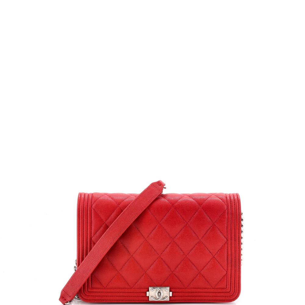 Chanel Boy Wallet On Chain Quilted #336253C32B